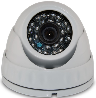 Cámara CCTV miniatura de AHD, cámara a prueba de vandalismo 1.0MP de la bóveda de 720P HD TVI