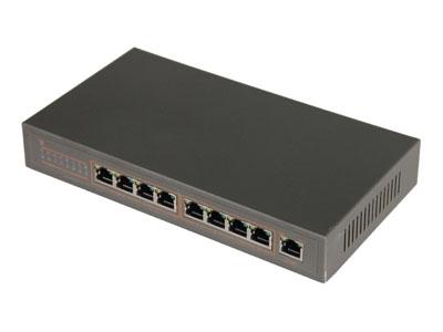 Los recambios de la cámara CCTV confiable, condensan el interruptor del POE de 8 puertos