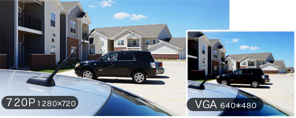 1,0 Cámara IP del megapíxel de la bóveda de la P.M. con la opinión de Smartphone del código de QR